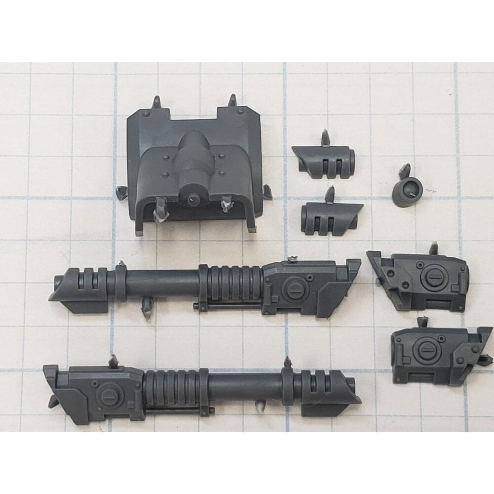 30K Space Marine Bits Deimos Predator Turret Gravis Lascannon Upgrade E11